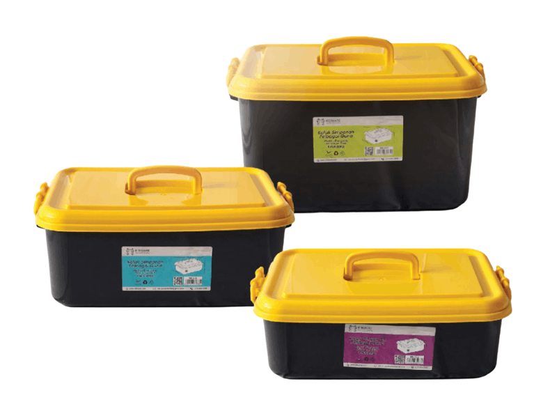 Kibiware Heavy-Duty Multipurpose Storage Box